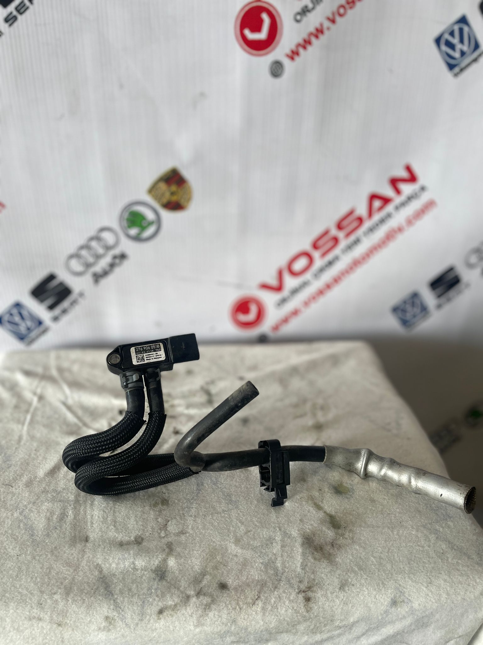 1.6 TDI Cay Dizel Egzoz Basınç Sensörü 076906051B 