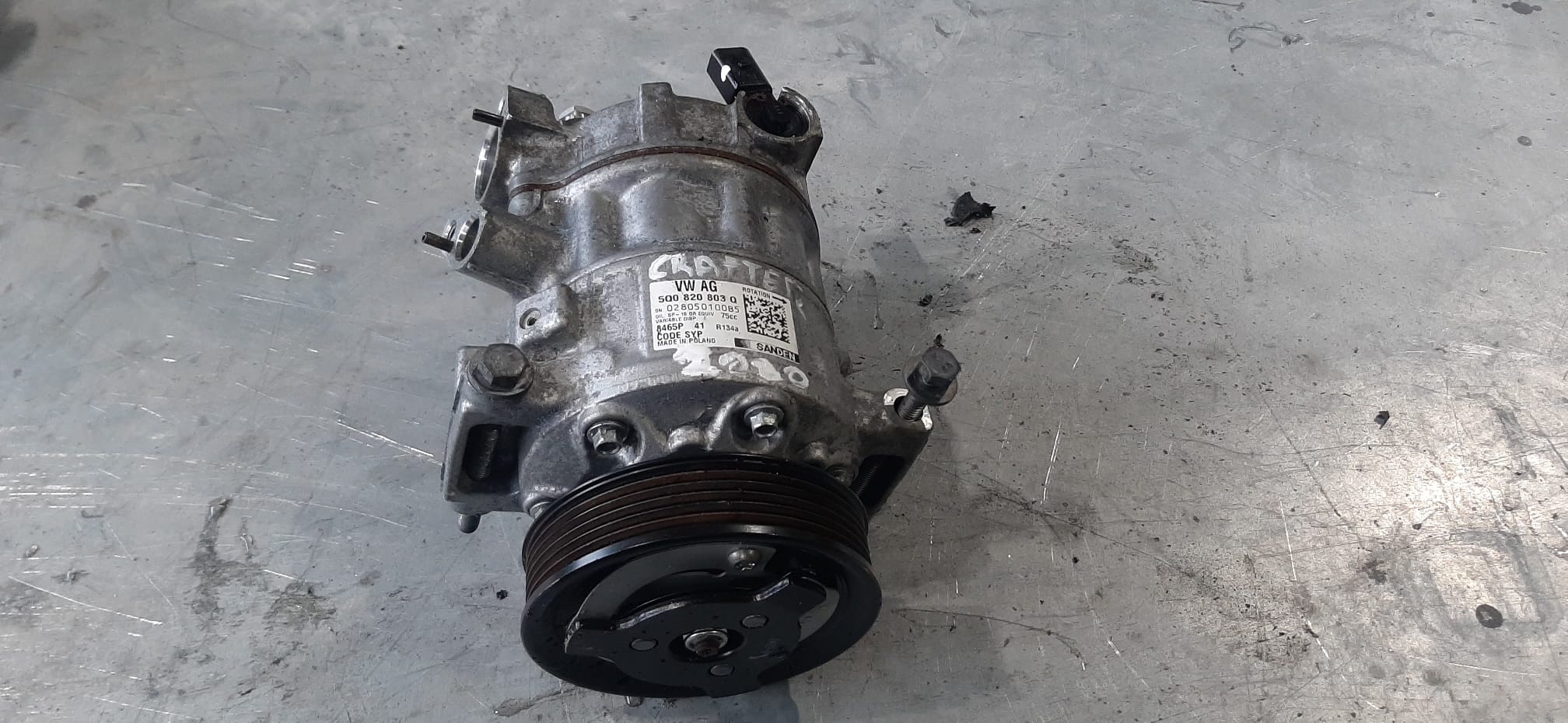 2020 CRAFTER 2.0 TDİ KLİMA KOMPRESÖRÜ (5Q0820803Q)