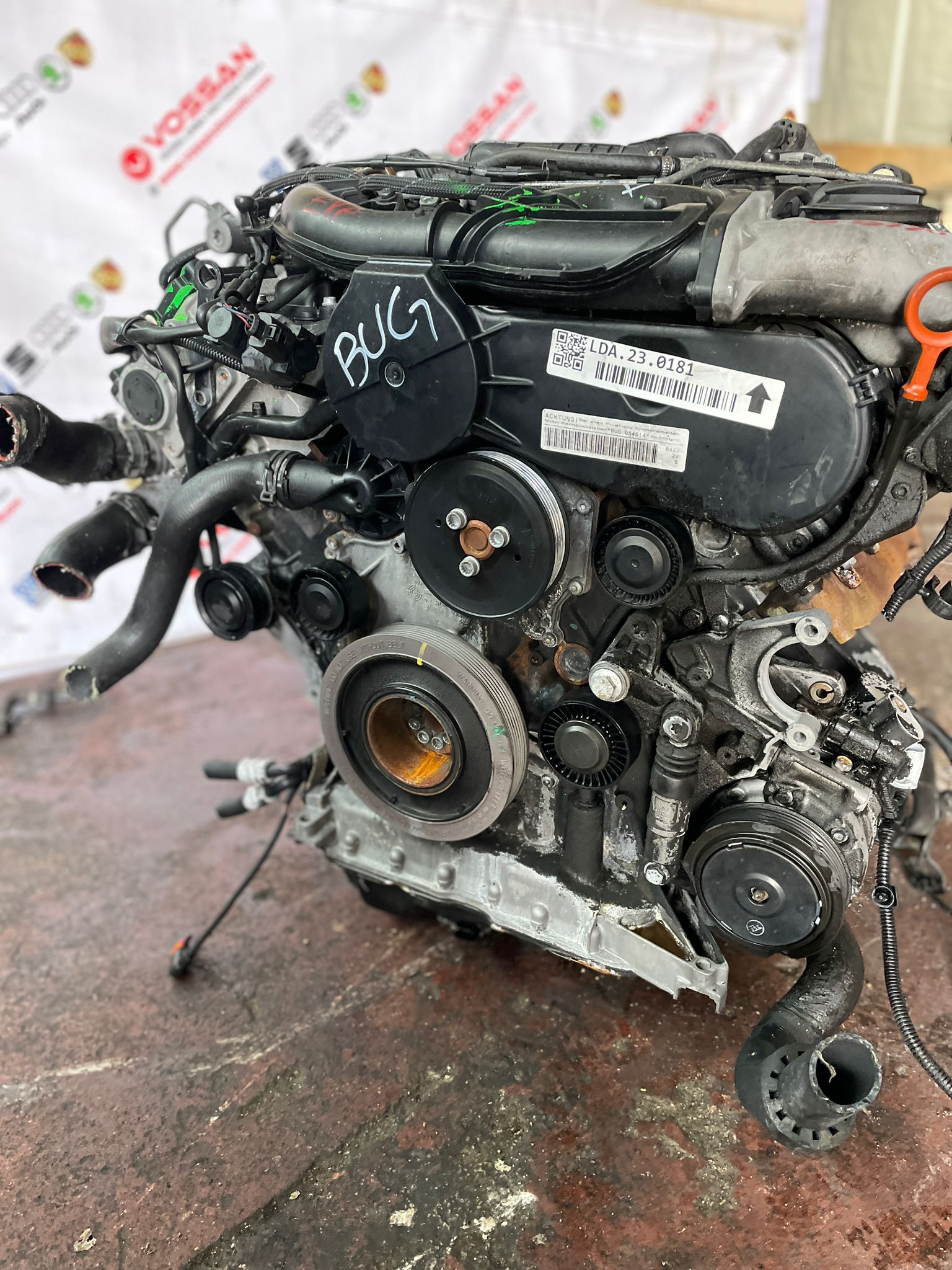 Audi Q7 3.0 TDİ DİZEL BUG BMK Motor Çıkma Garantili